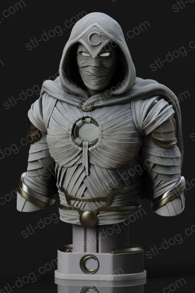 月光骑士(Moon Knight) 3D打印图纸